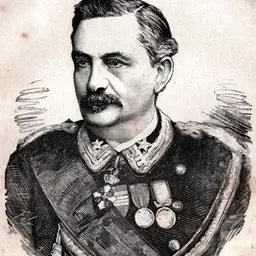 Portrait of Cesare Ricotti Magnani