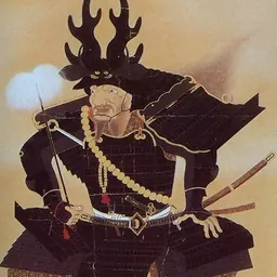 Portrait of Honda Tadakatsu