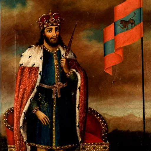 Portrait of Leo I, King of Armenia