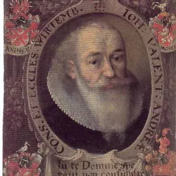 Portrait of Johannes Valentinus Andreae