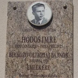 Portrait of Imre Hódos