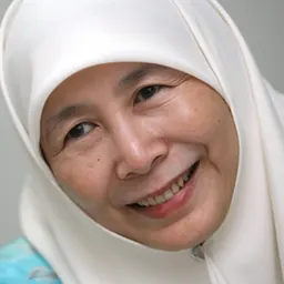 Portrait of Wan Azizah Wan Ismail