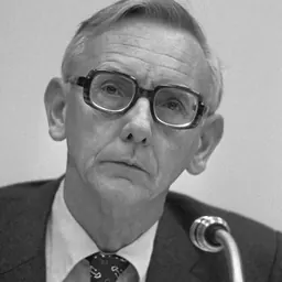 Portrait of Max van der Stoel