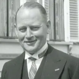 Portrait of Dirk Stikker