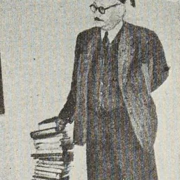 Portrait of Zakī Mubārak