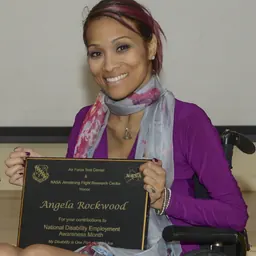 Portrait of Angela Rockwood