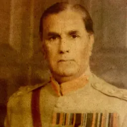 Portrait of Amjad Ali Chaudhri