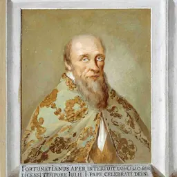 Portrait of Fortunatianus of Aquileia