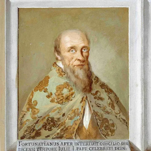 Portrait of Fortunatianus of Aquileia