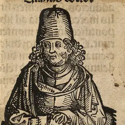 Portrait of Alain of Lille