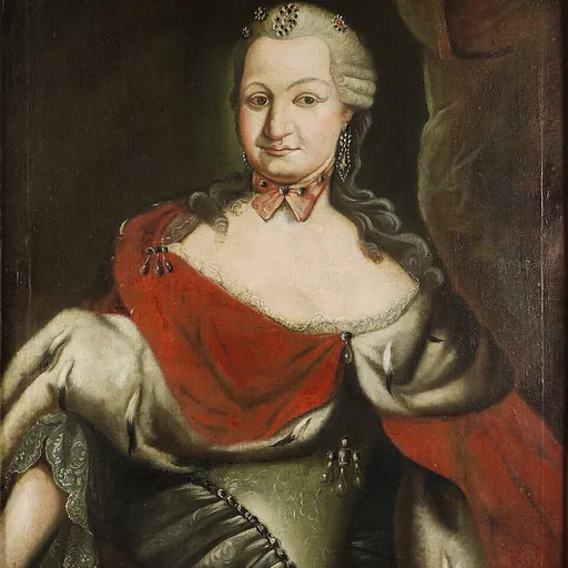 Portrait of Countess Palatine Maria Franziska of Sulzbach