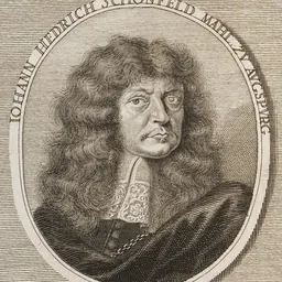 Portrait of Johann Heinrich Schönfeld