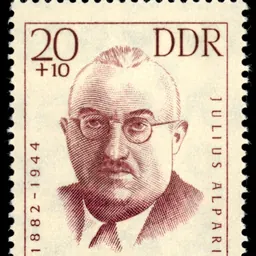 Portrait of Gyula Alpári