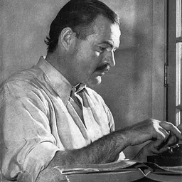 Portrait of Ernest Hemingway