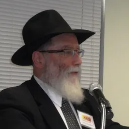 Portrait of Mordechai Gutnick