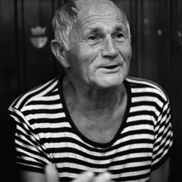 Portrait of Bohumil Hrabal
