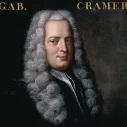 Portrait of Gabriel Cramer