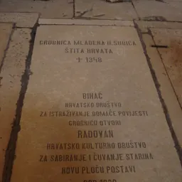 Portrait of Mladen III Šubić of Bribir