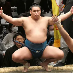 Portrait of Hōshōryū Tomokatsu