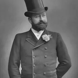 Portrait of George Robert Sims