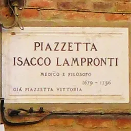Portrait of Isaac Lampronti