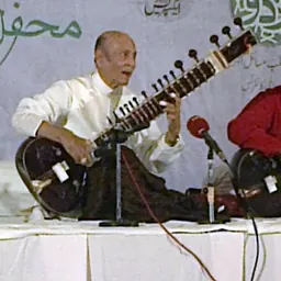 Portrait of Rais Khan