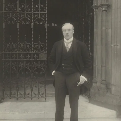 Portrait of Windham Wyndham-Quin, 5th Earl of Dunraven and Mount-Earl