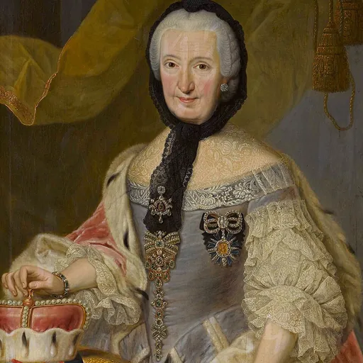 Portrait of Francisca Christina of Pfalz-Sulzbach