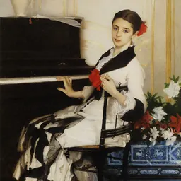 Portrait of Amalia Errázuriz de Subercaseaux
