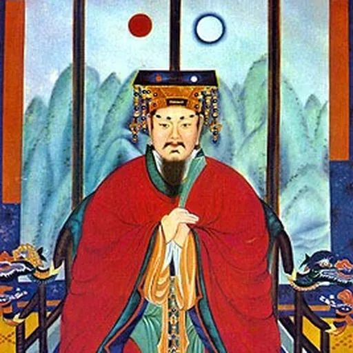 Portrait of Gyeongsun of Silla