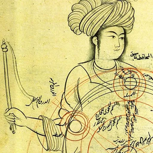 Portrait of Qutb al-Din al-Shirazi