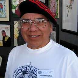 Portrait of Benjamin Harjo, Jr.