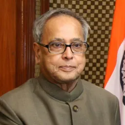 Portrait of Pranab Mukherjee