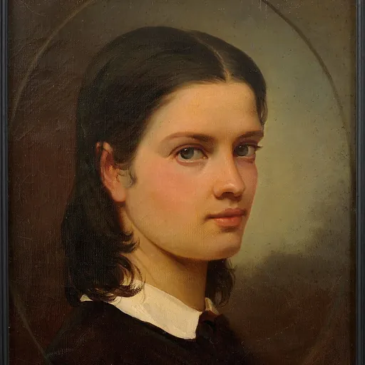 Portrait of Julie Wilhelmine Hagen-Schwarz