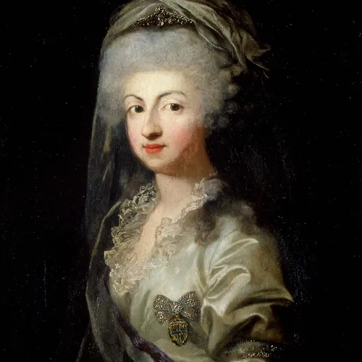 Portrait of Princess Maria Carolina of Parma