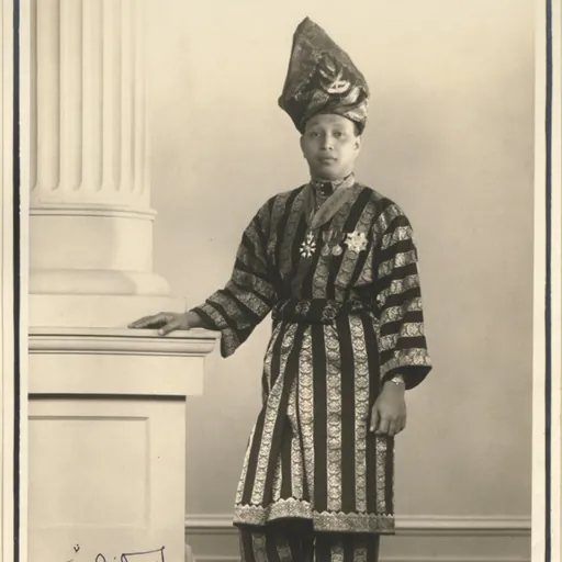 Portrait of Abu Bakar I of Pahang
