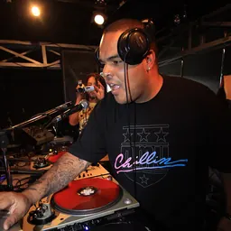 Portrait of DJ Enuff