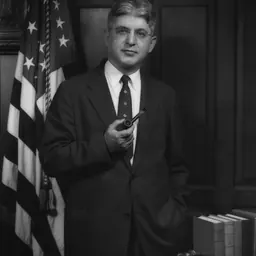 Portrait of Arthur Frank Burns