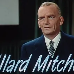 Portrait of Millard Mitchell