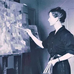 Portrait of Hélène de Beauvoir