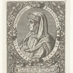 Portrait of Bartolus de Saxoferrato