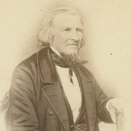 Portrait of August Heinrich Hoffmann von Fallersleben