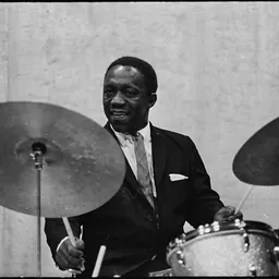 Portrait of Art Blakey