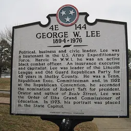 Portrait of George Washington Lee
