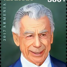 Portrait of Kirk Kerkorian
