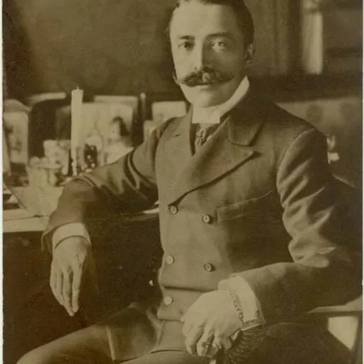 Portrait of Ernst II, Prince of Hohenlohe-Langenburg
