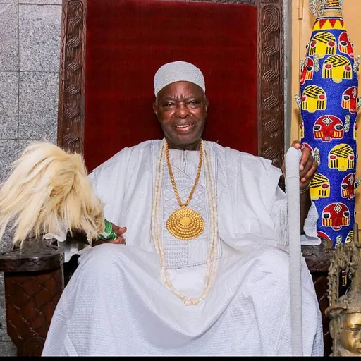 Portrait of Oba Fatai Ayinla Aileru