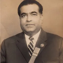 Portrait of Sudhir Saha