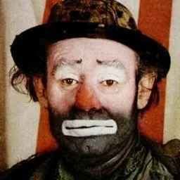 Portrait of Emmett Kelly