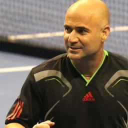 Portrait of Andre Agassi